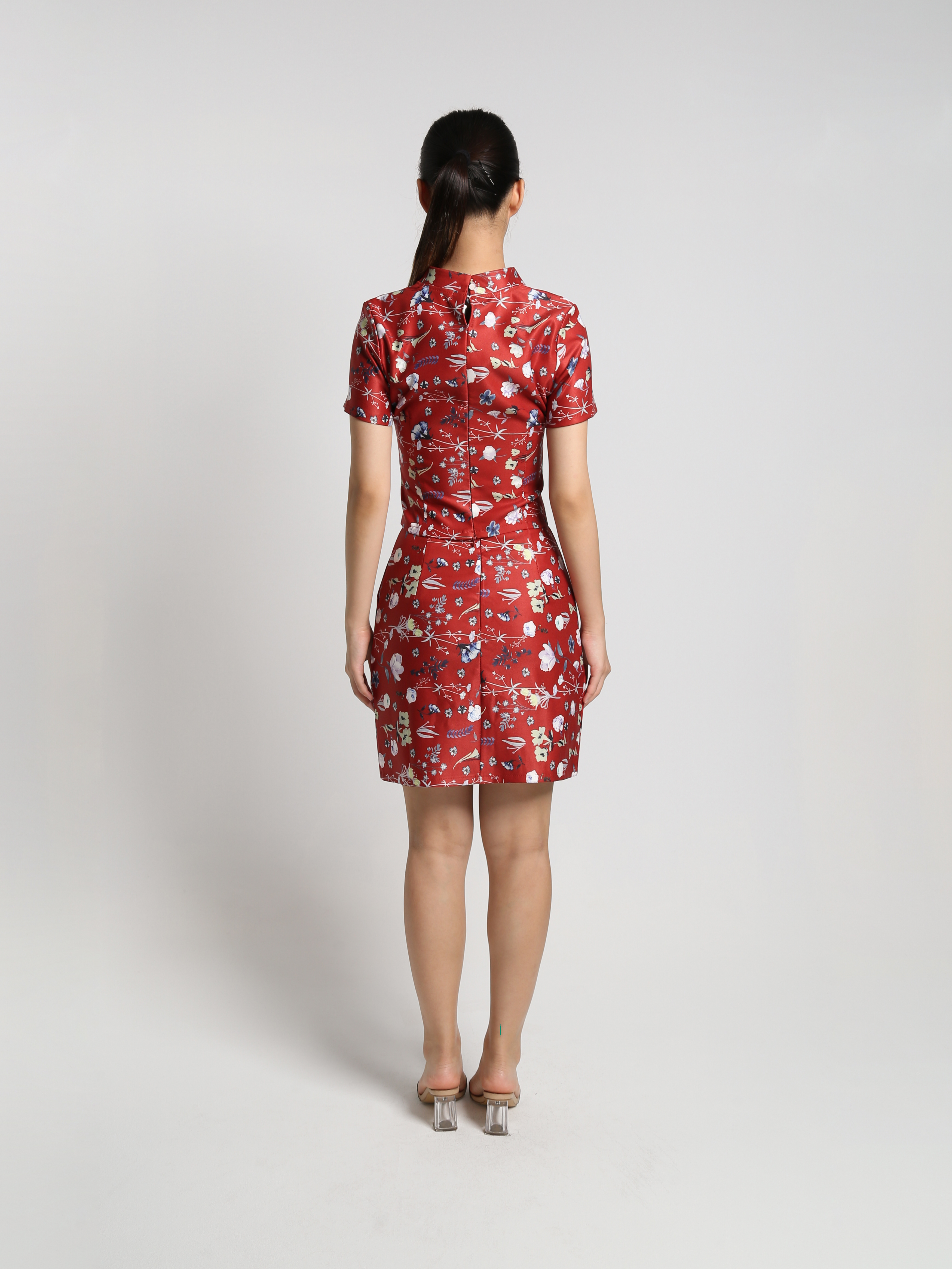 Floral Cheongsam Set 25167