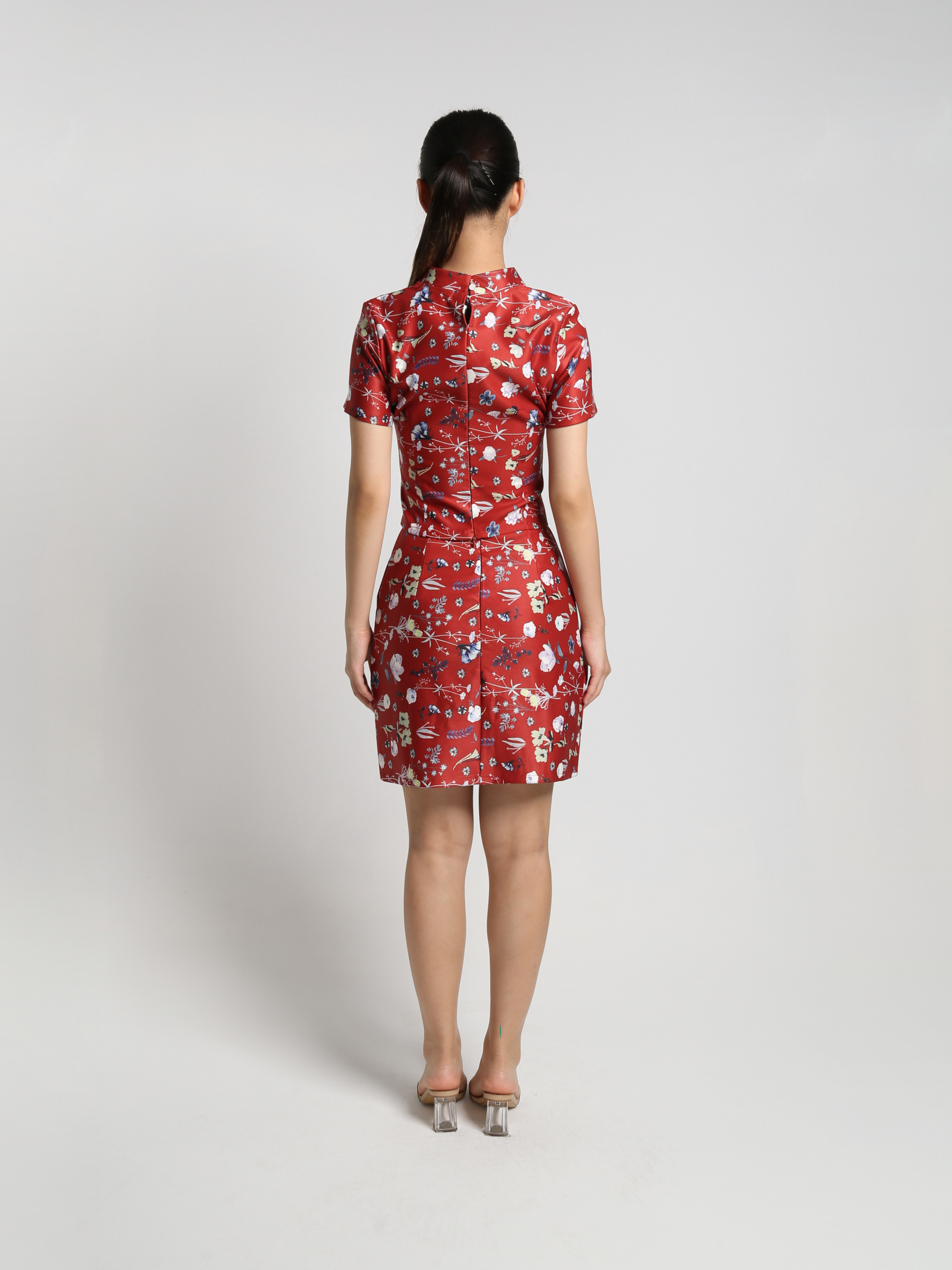 Floral Cheongsam Set 25167