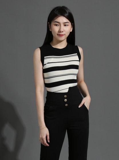 Front Button Long Pant 26596