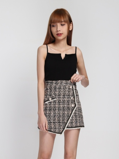 A Line Wrap China Style Short Pant 19964