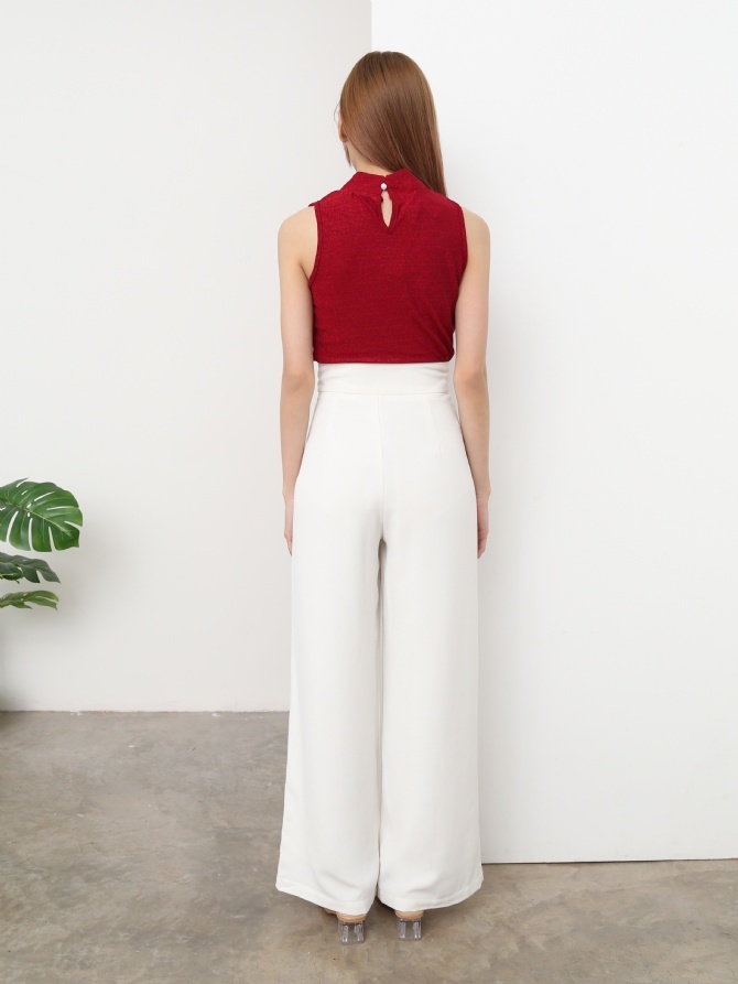 Sleeveless Plain Top 23678