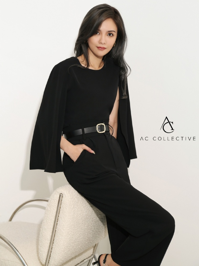 Cape Sleeve Top AC014