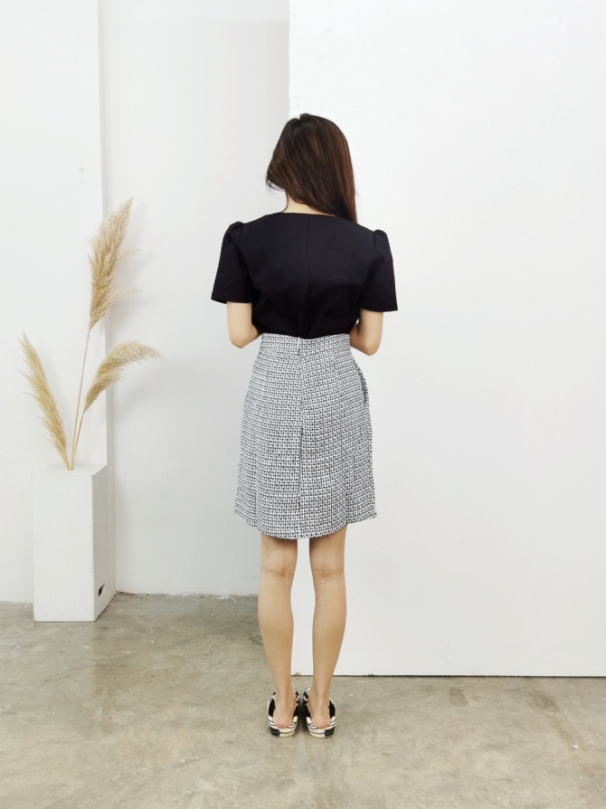 Formal Short Sleeve Top 16226