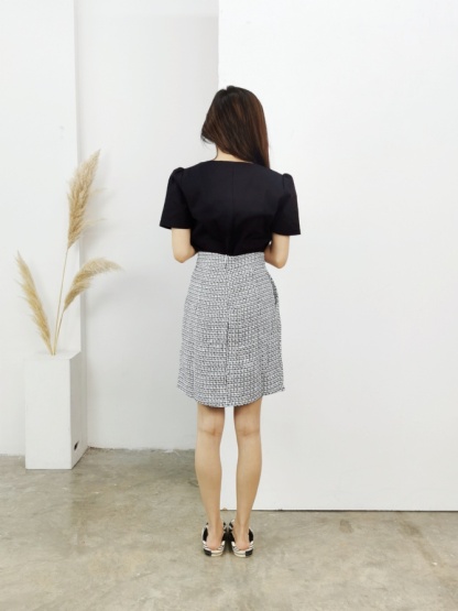 Formal Short Sleeve Top 16226