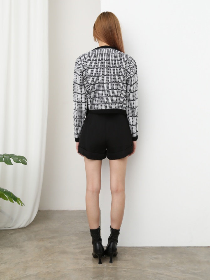 Side Pocket With Belt Short Pants 25150
