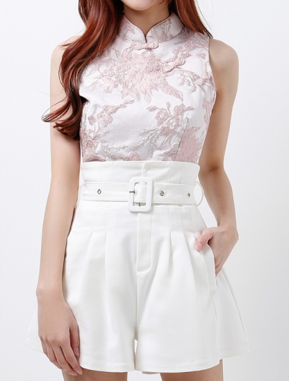 Chinese Brocade Tank Top