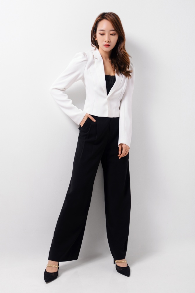 Structured Sleeves Blazer ac1-15