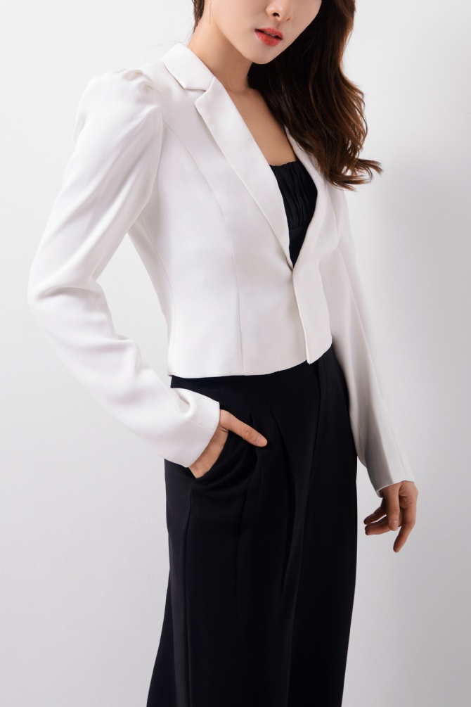 Structured Sleeves Blazer ac1-15
