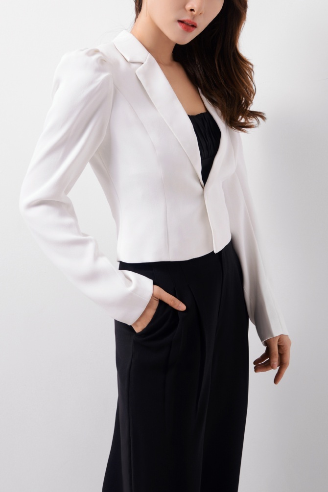 Structured Sleeves Blazer ac1-15
