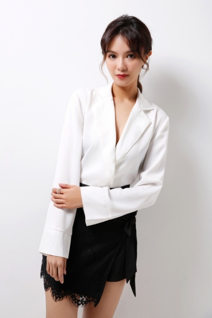 Mini Skirt Wrapped With Lace AC1-05