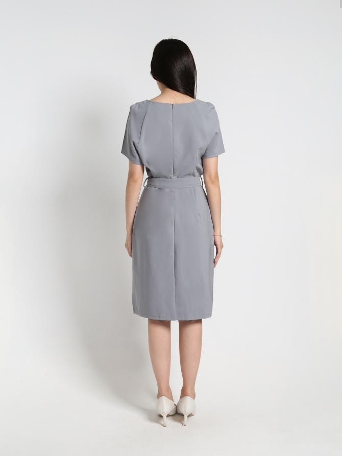 Two Tone Puff Sleeve Jumpsuit 17129