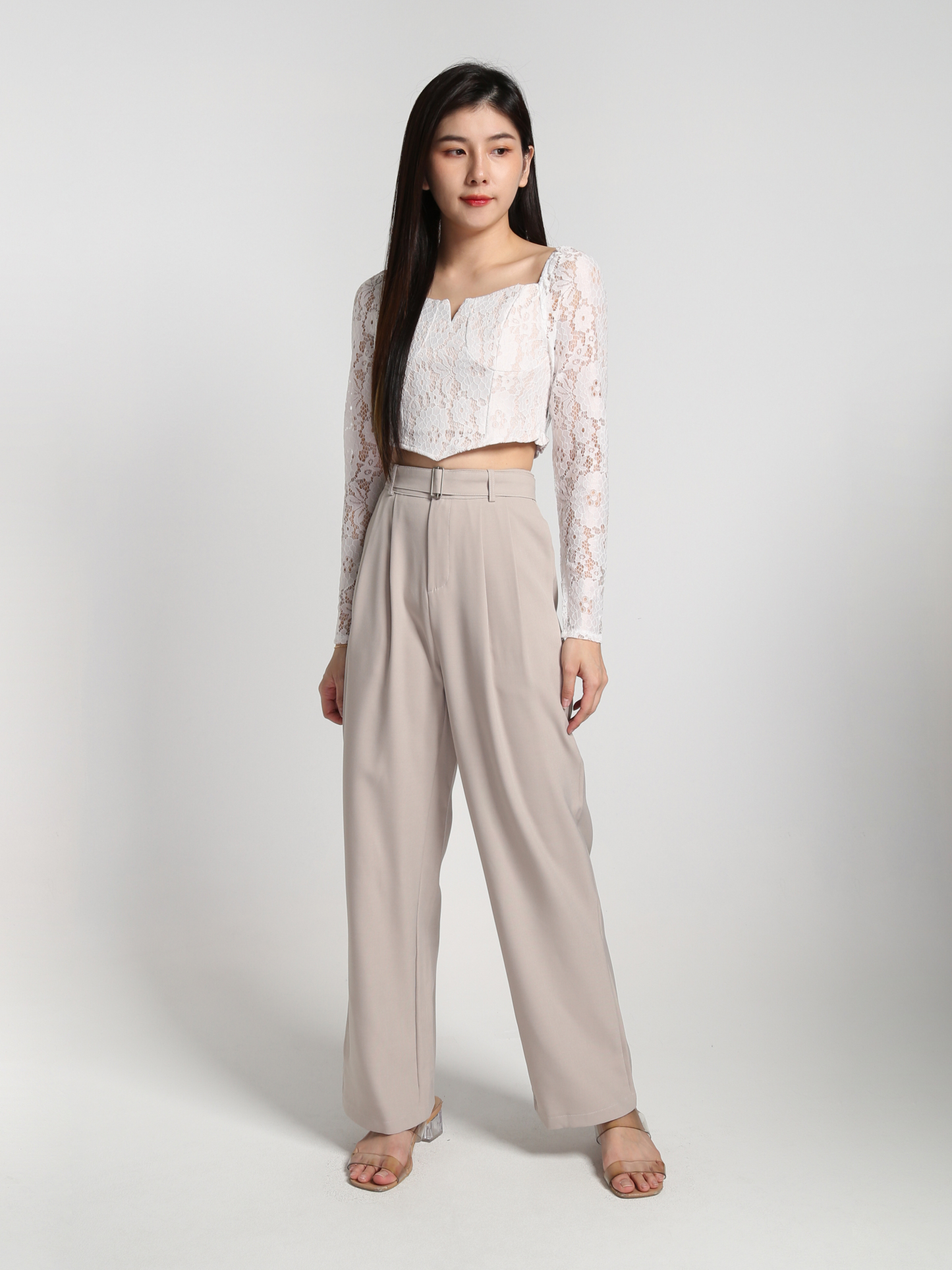 Suit Long Pants With Belt 22270