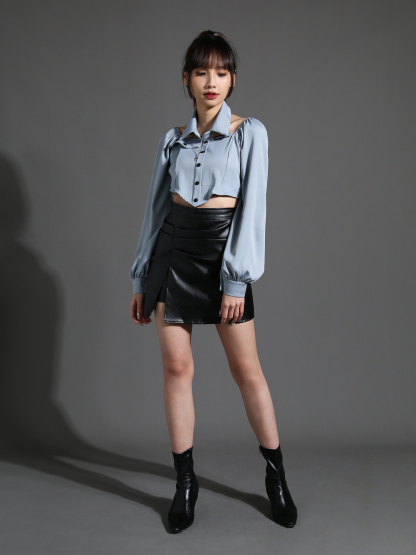 Off Shoulder With Chocker Top 26556