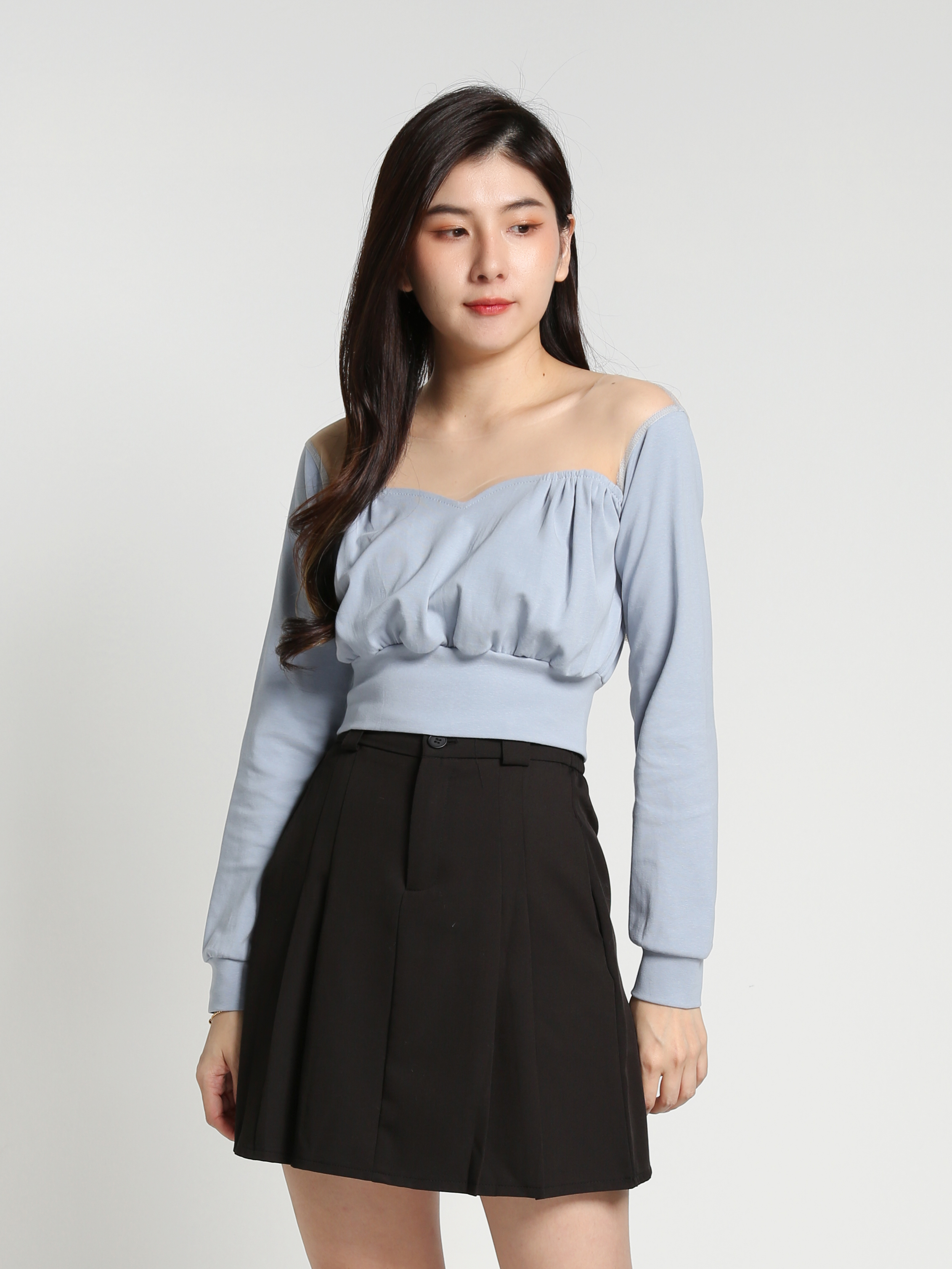 Pleated Skirt Pant 26931