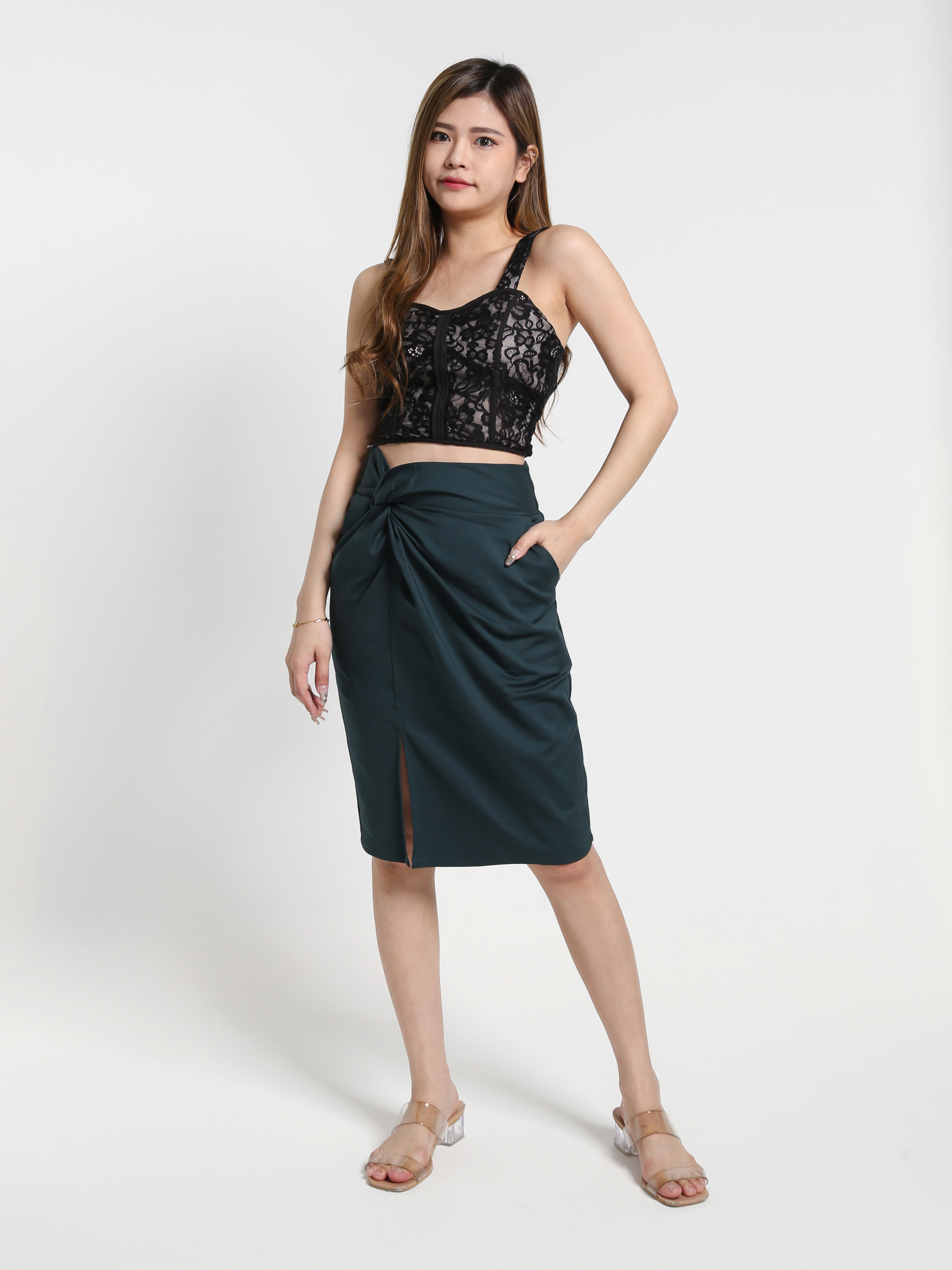 Pleated Skirt Pant 26953