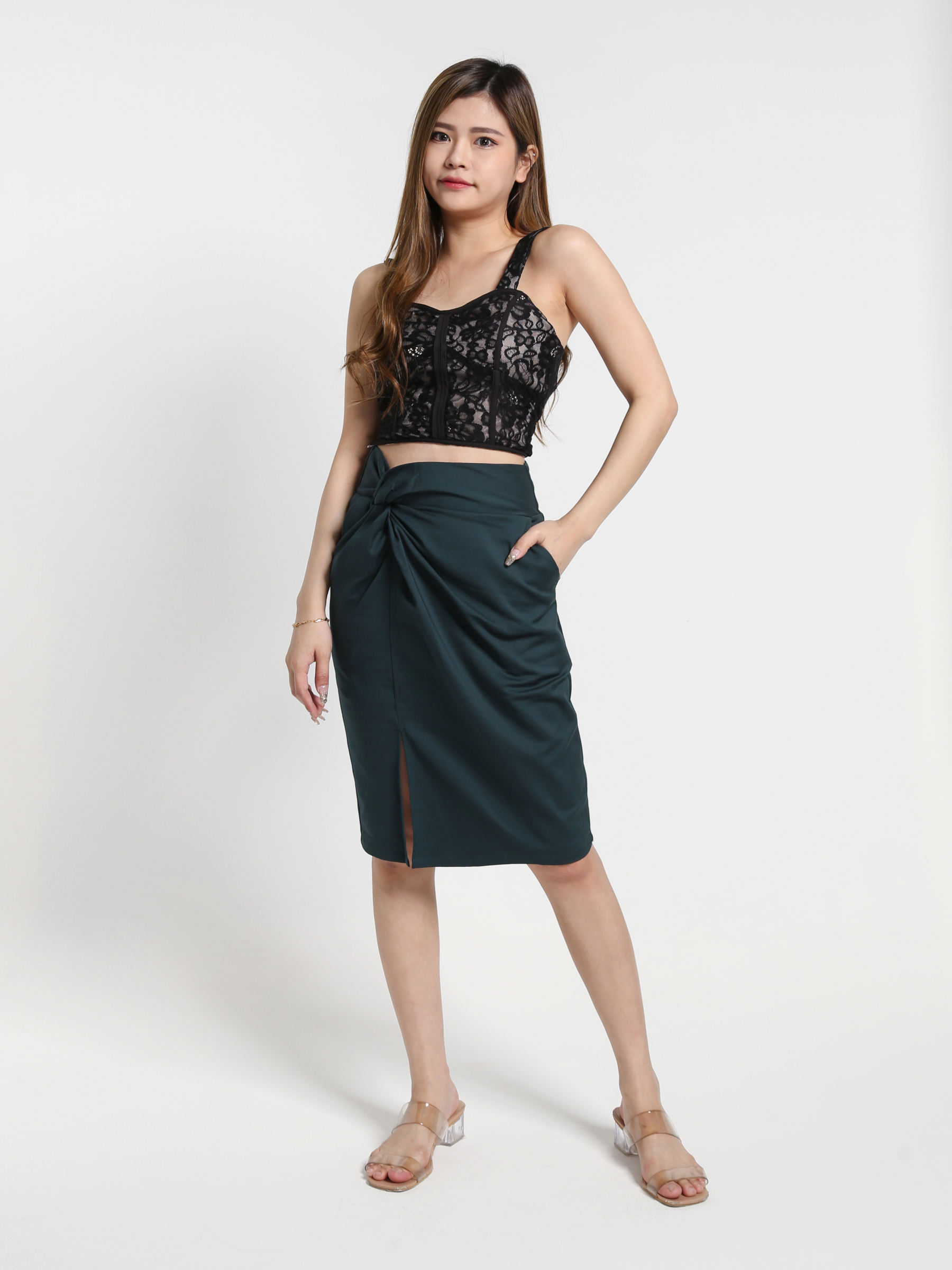 Pleated Skirt Pant 26953