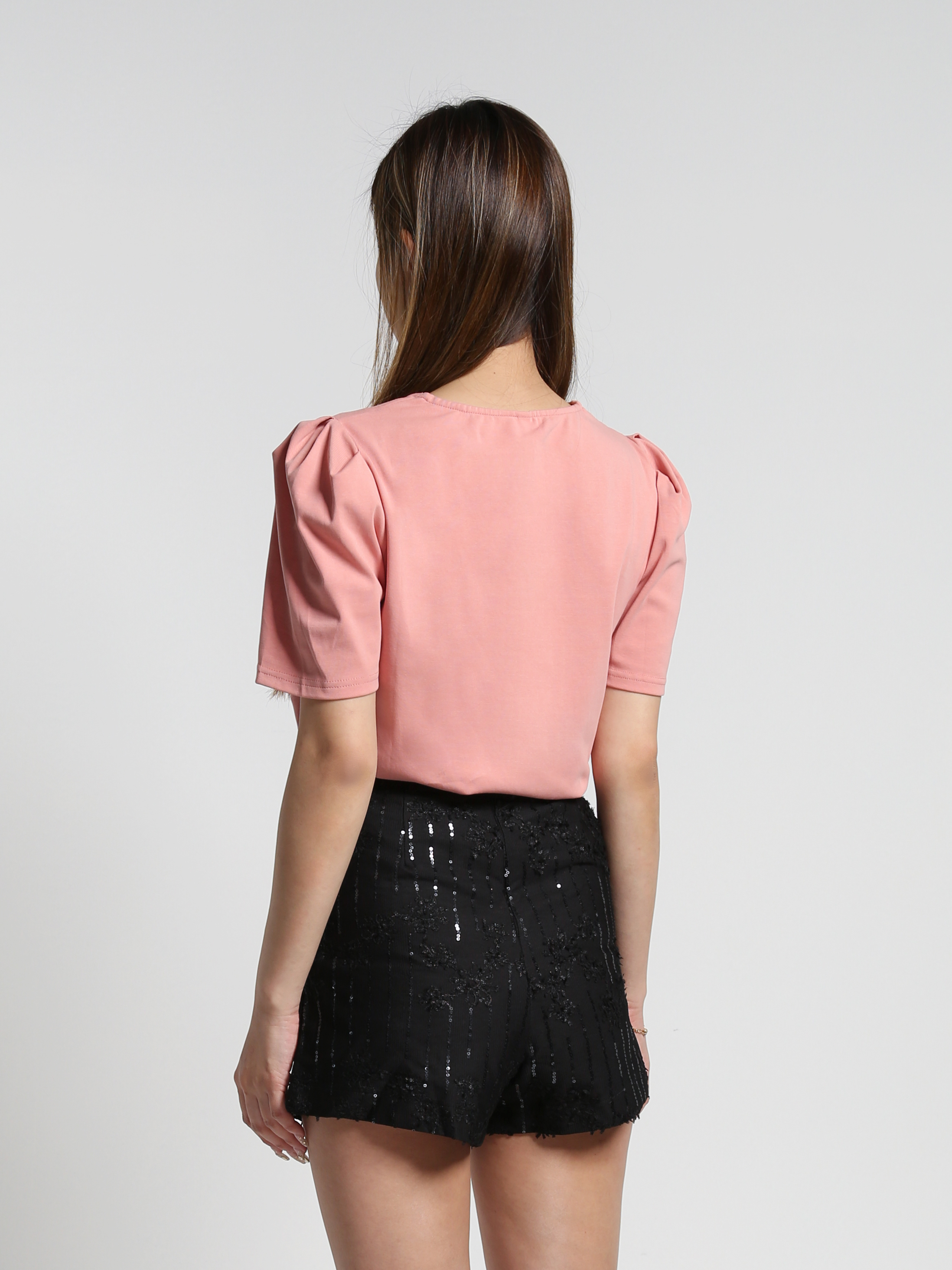 High Waist Flower Short Pants 26975