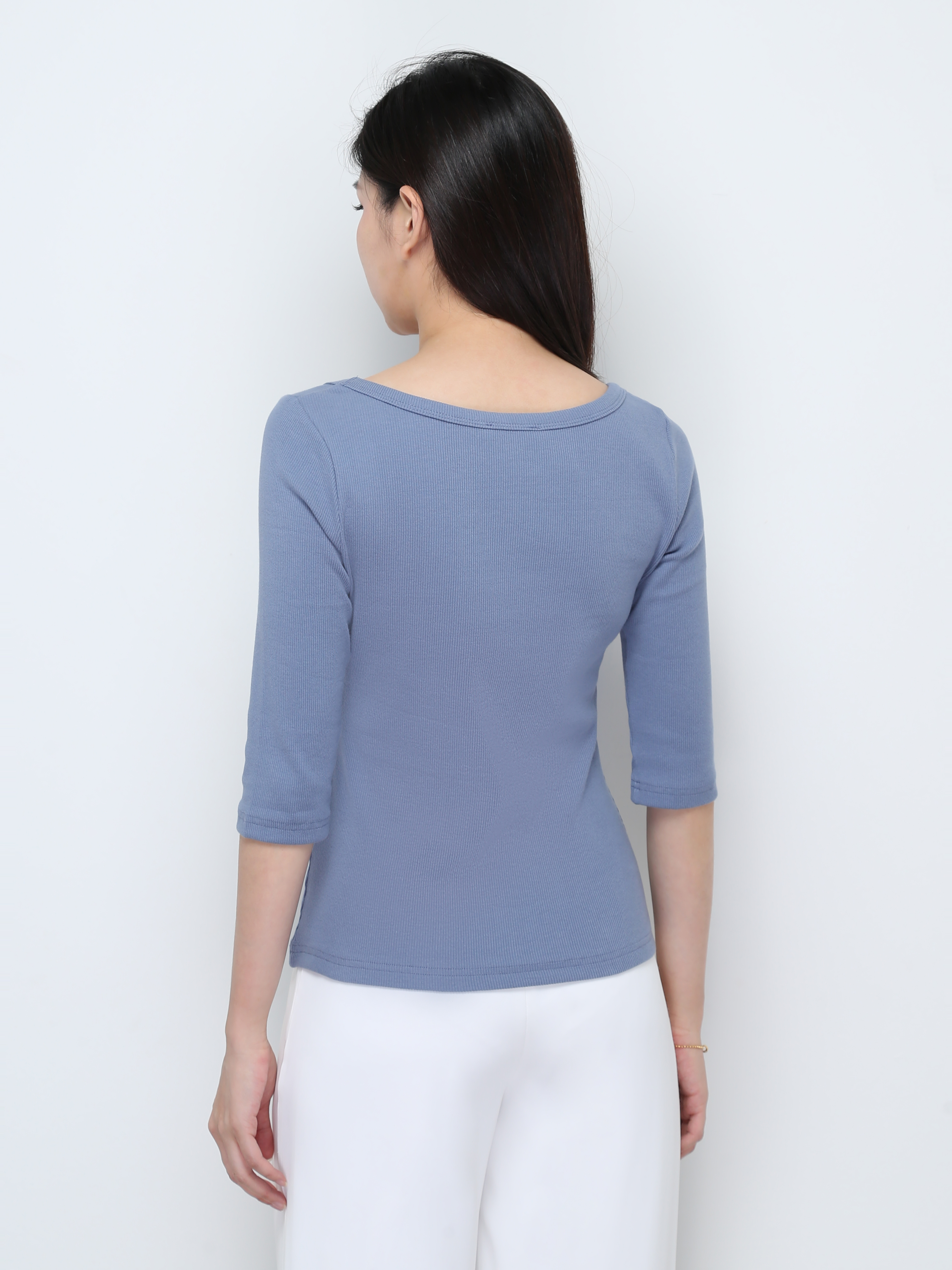 Square Neck Plain Top 28015