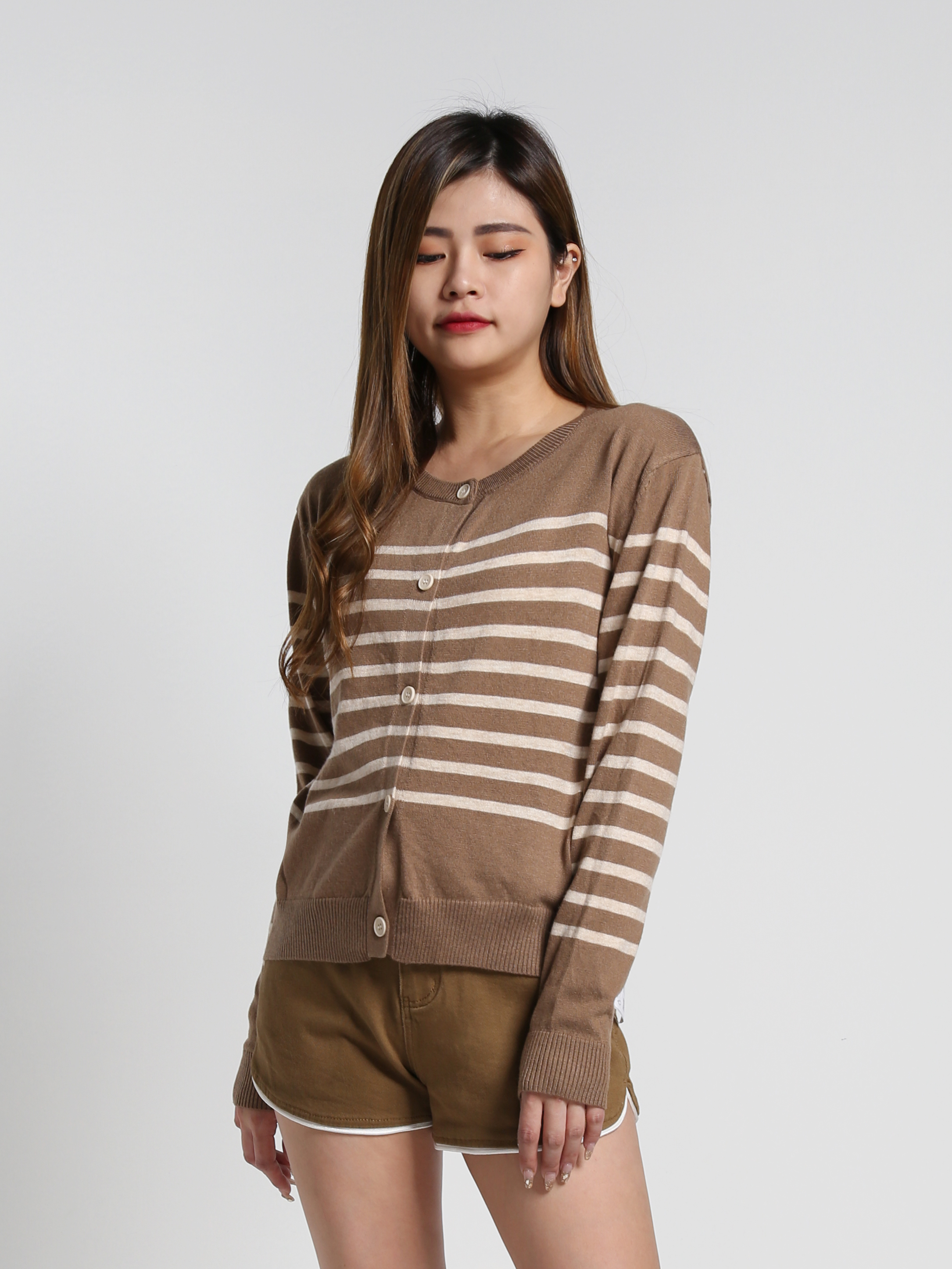 High Waisted Cropped Skinny Straight Leg Trousers – COMMENSE