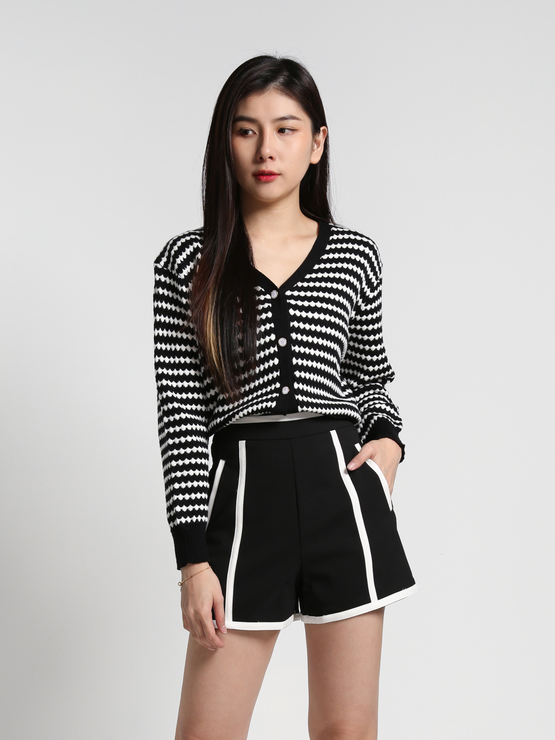 High Waist Short Pants 27032