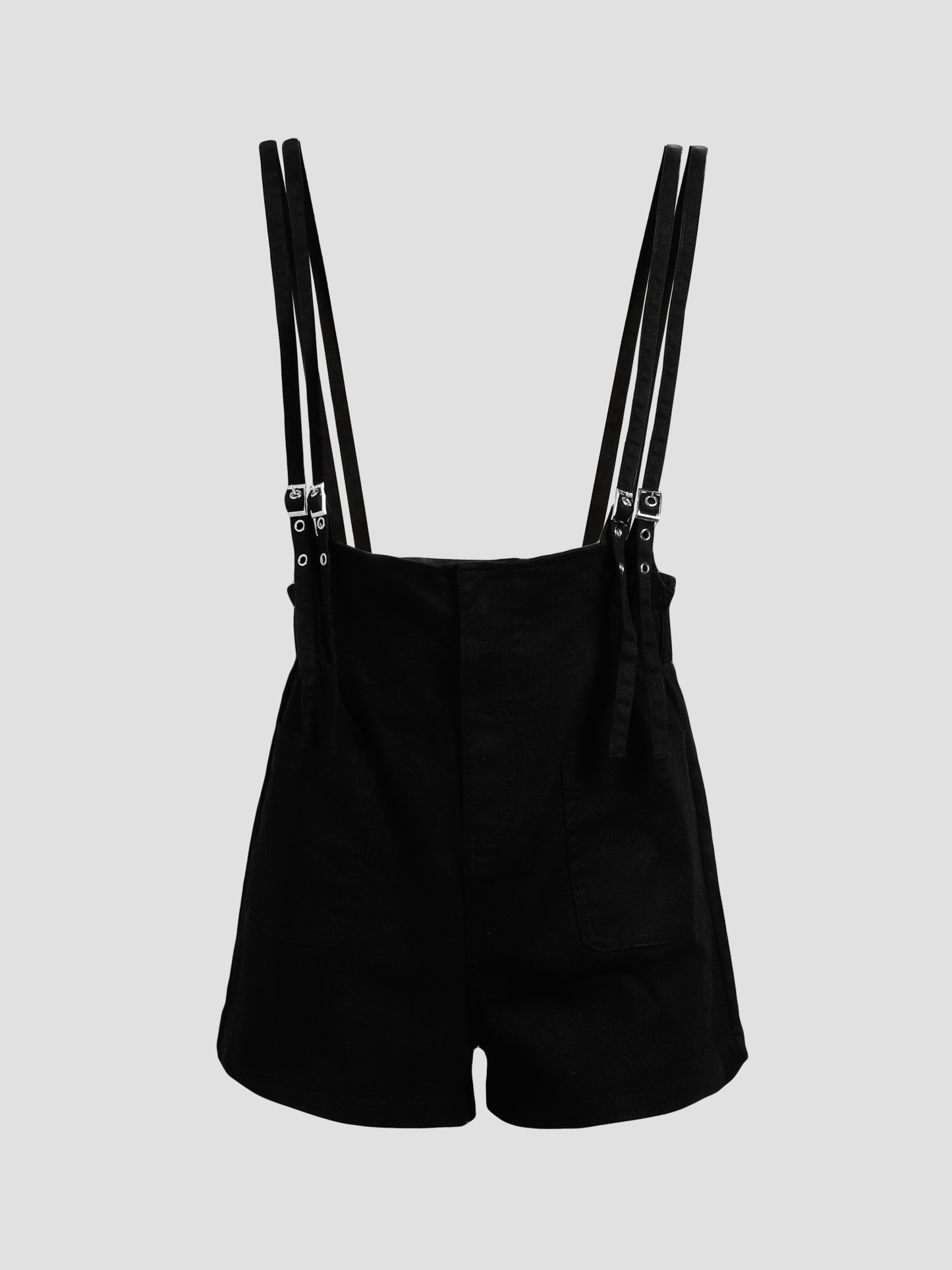 High Waist Front Pocket With Strap Short Pants 27097