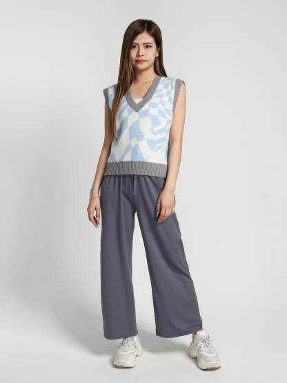 Waist Stretchable Long Pants 27273