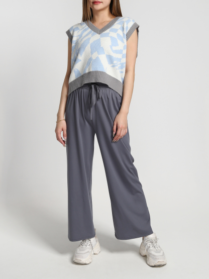 Waist Stretchable Long Pants 27273