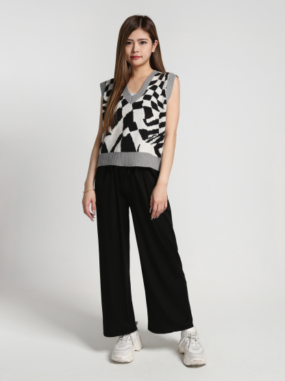 Waist Stretchable Long Pants 27273