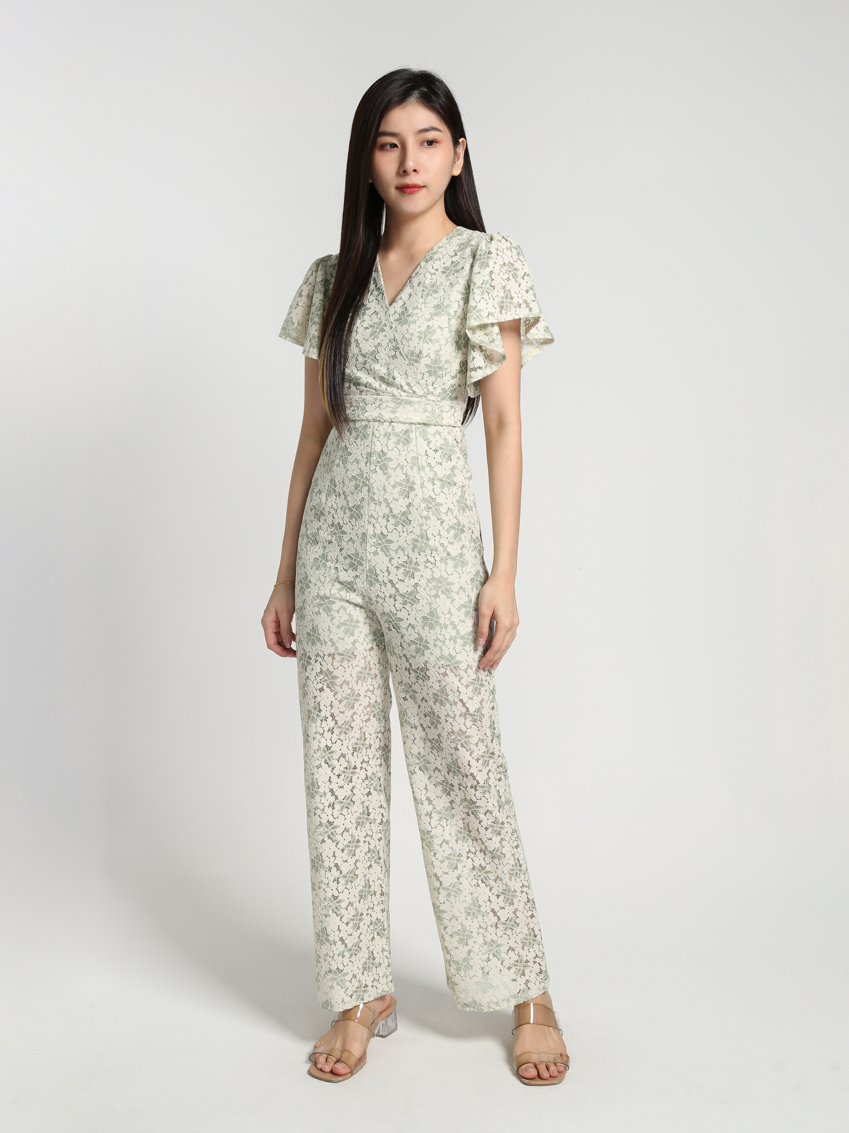 Floral Ruffles Jumpsuit 27235