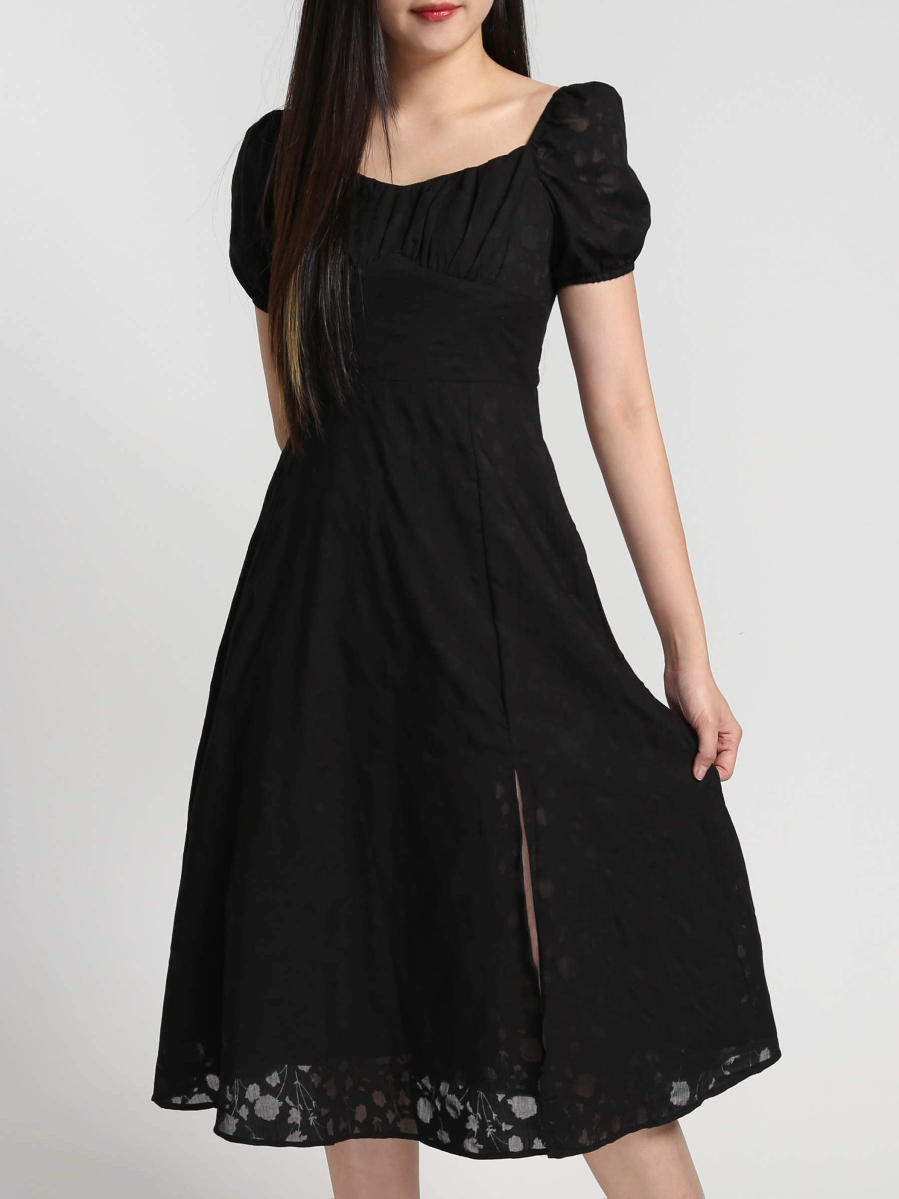 Floral With Split Skirt 27236