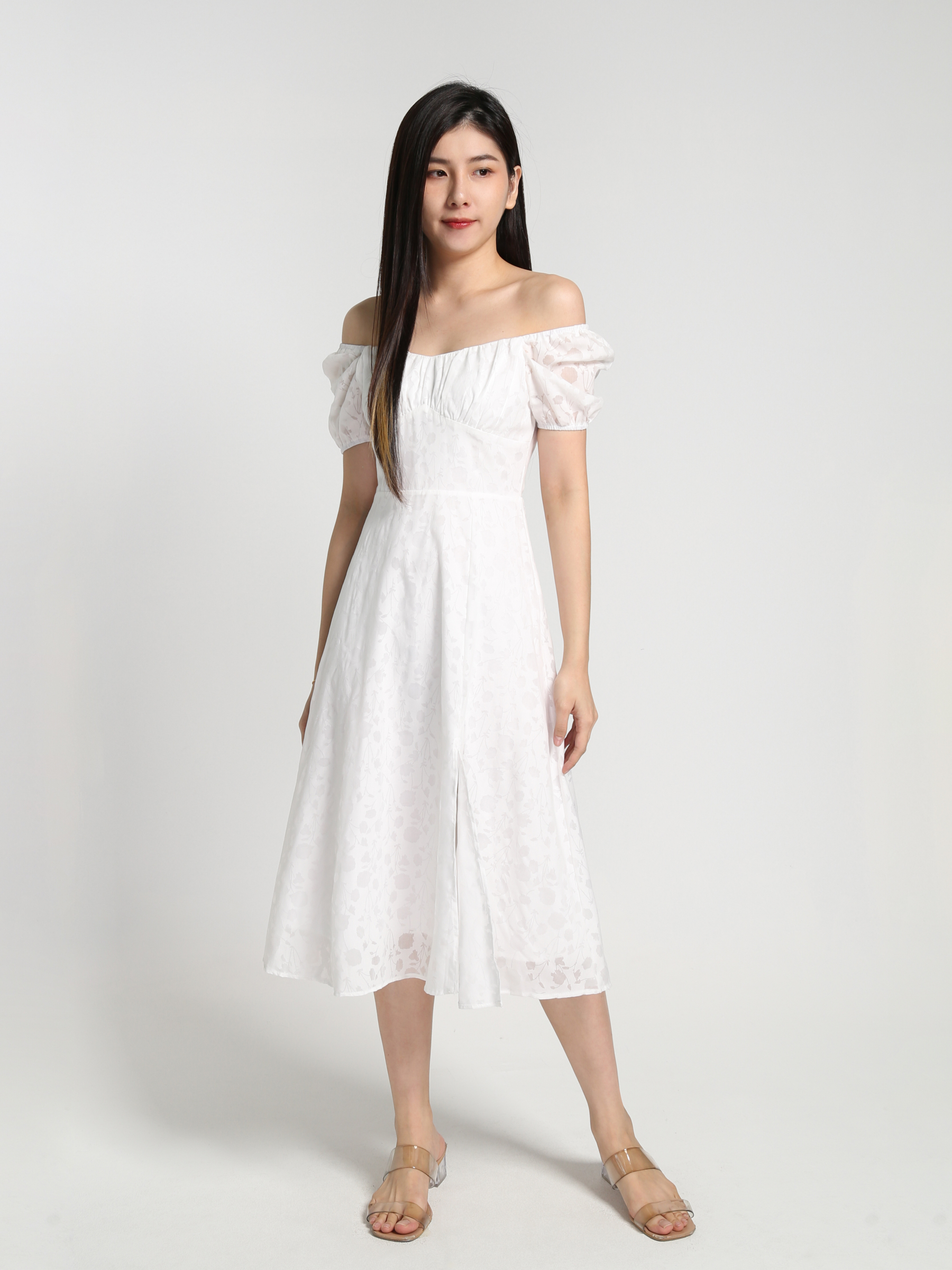 Floral With Split Skirt 27236