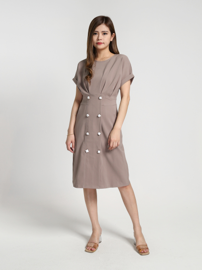 Formal Side Pocket Dress 27288