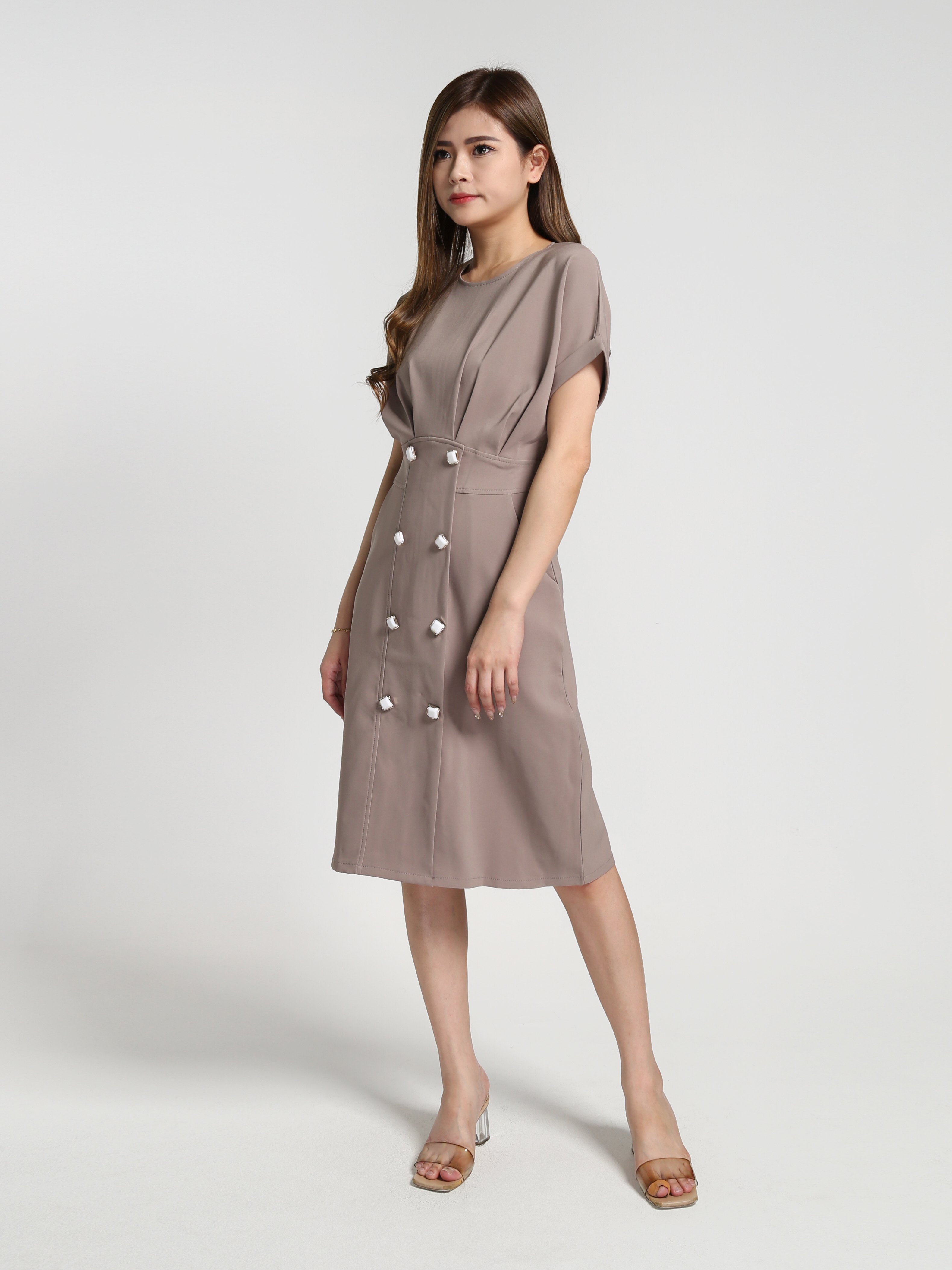 Formal Side Pocket Dress 27288