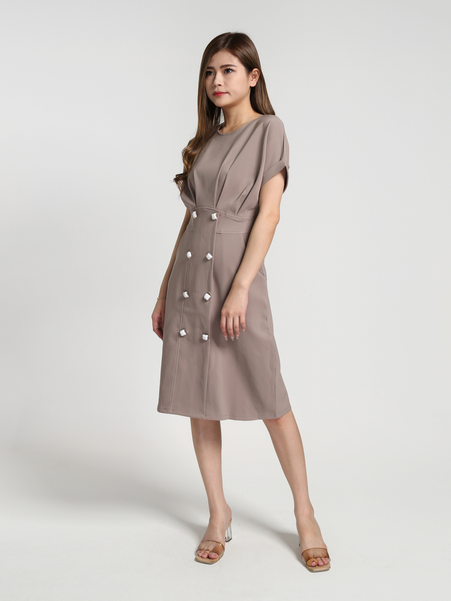 Formal Side Pocket Dress 27288