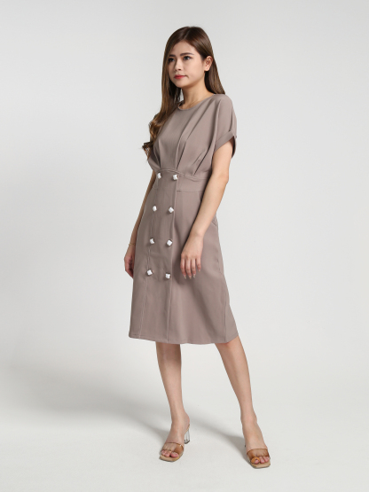 Formal Side Pocket Dress 27288