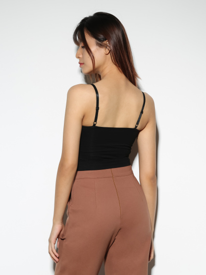 Front Tie Up Sleeveless Top 27342