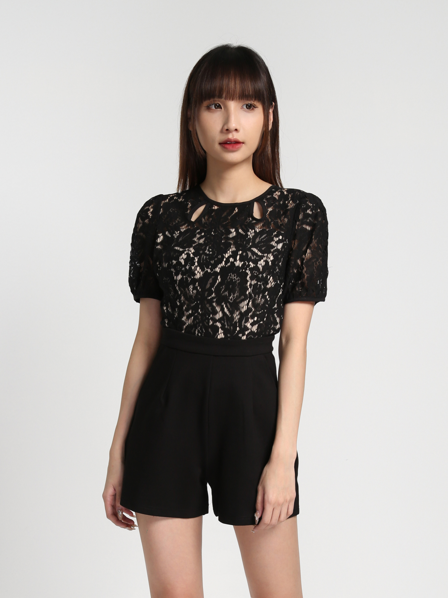 Two Tone lace Set 27366