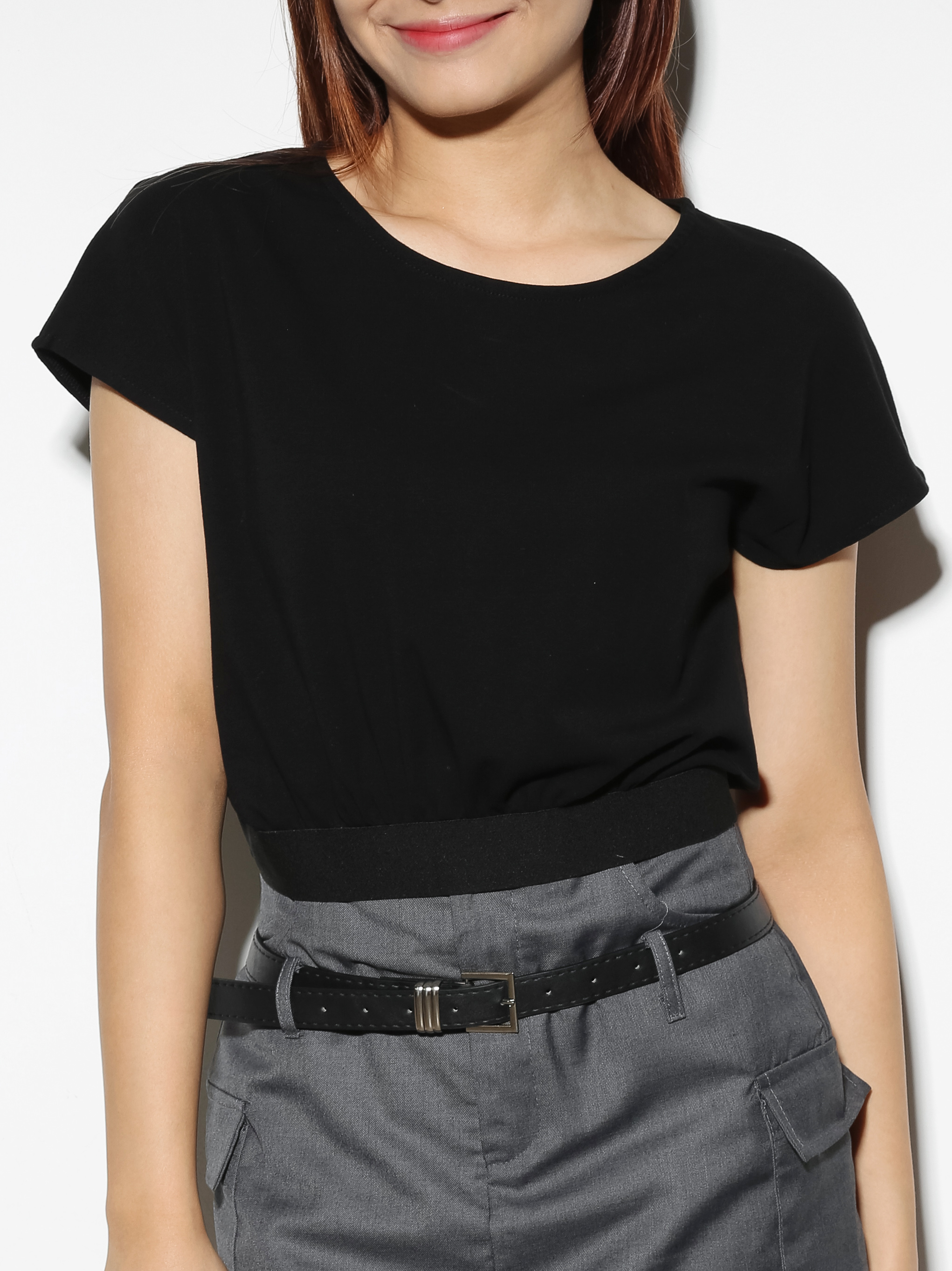 Side Pocket With Belt Skirt 27586