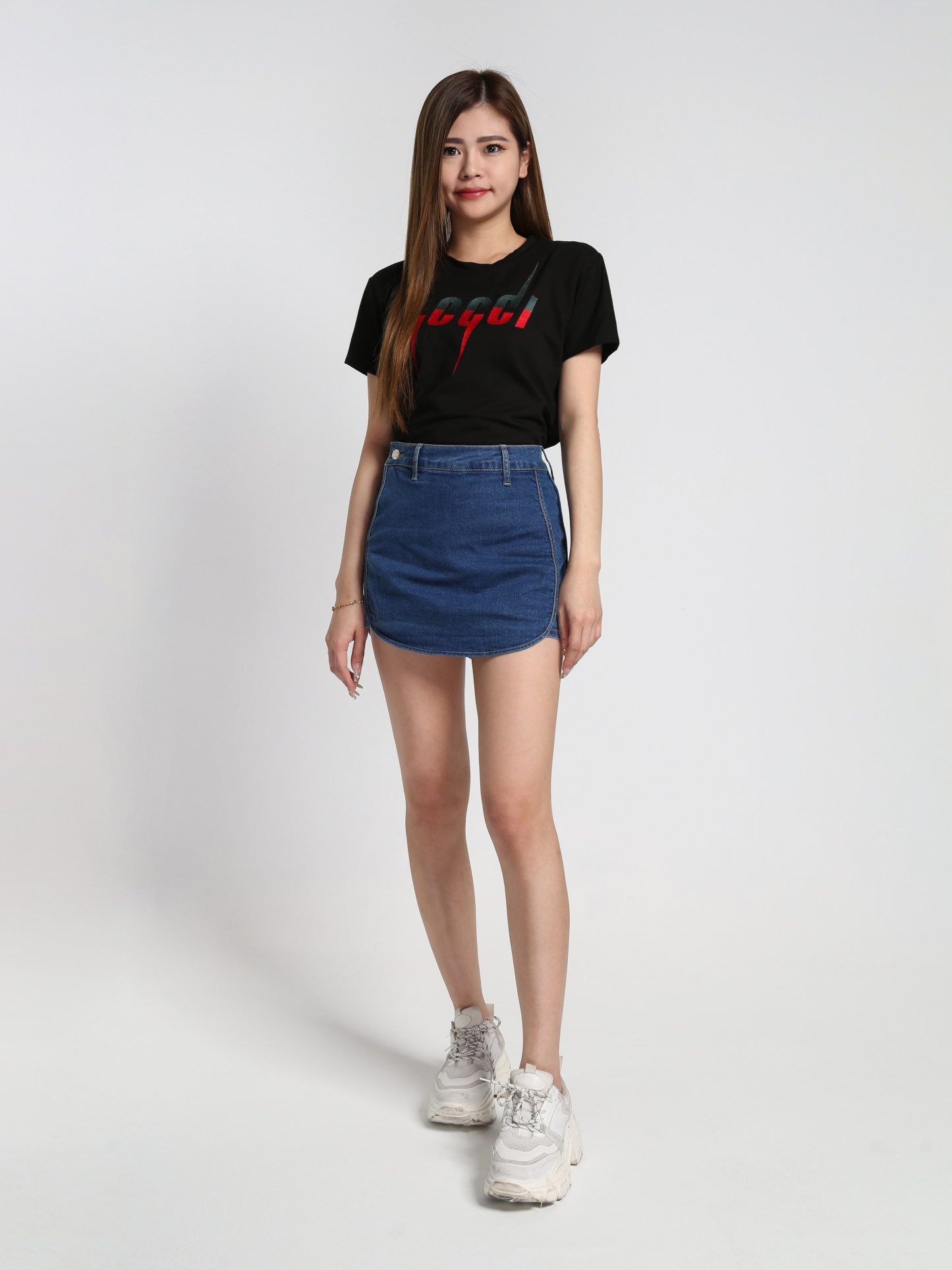 Denim Wrap Short Pants 27446