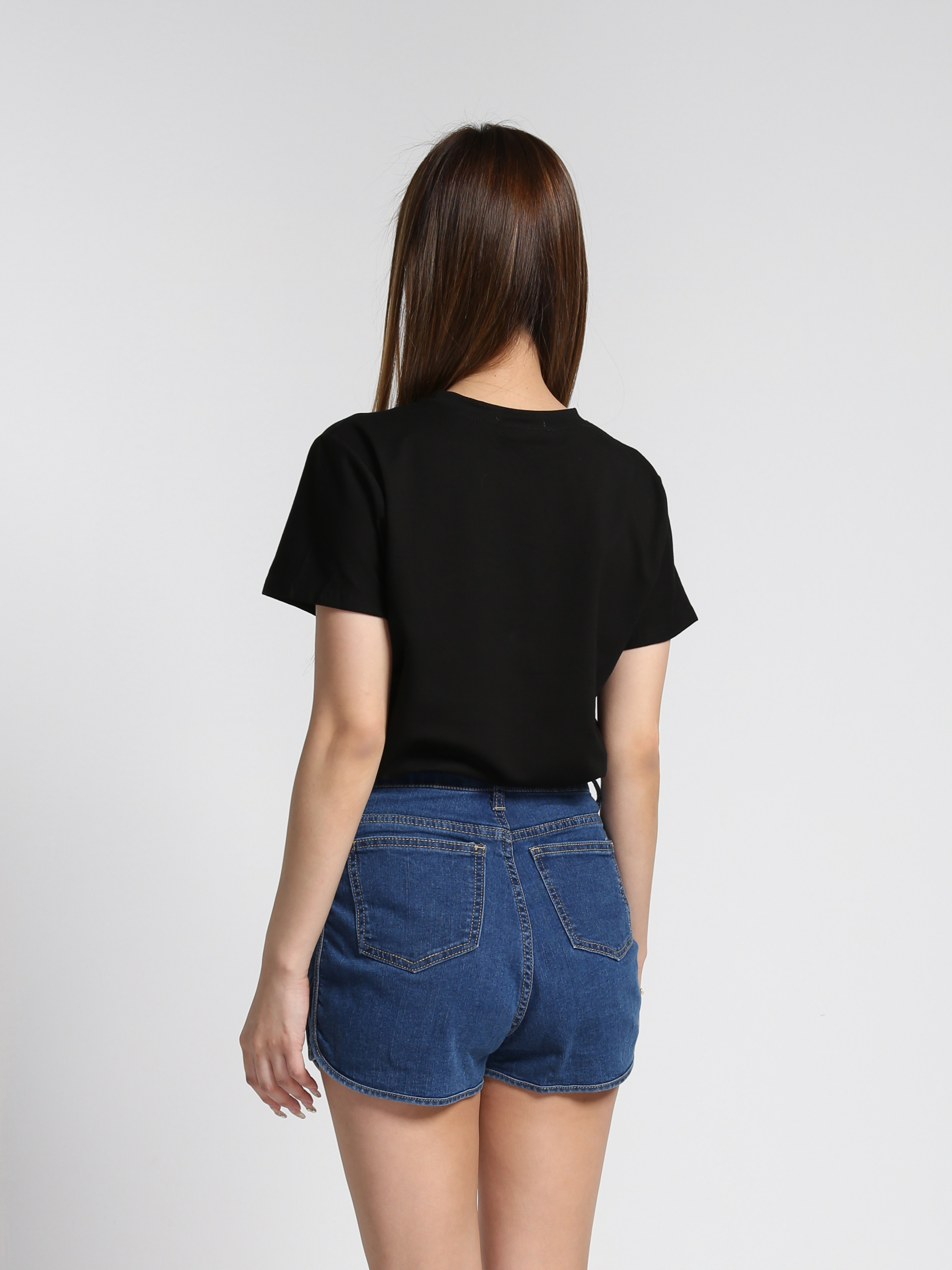 Denim Wrap Short Pants 27446