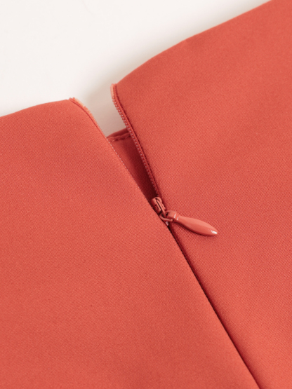 High Waist Side Pocket Long Pants 27513