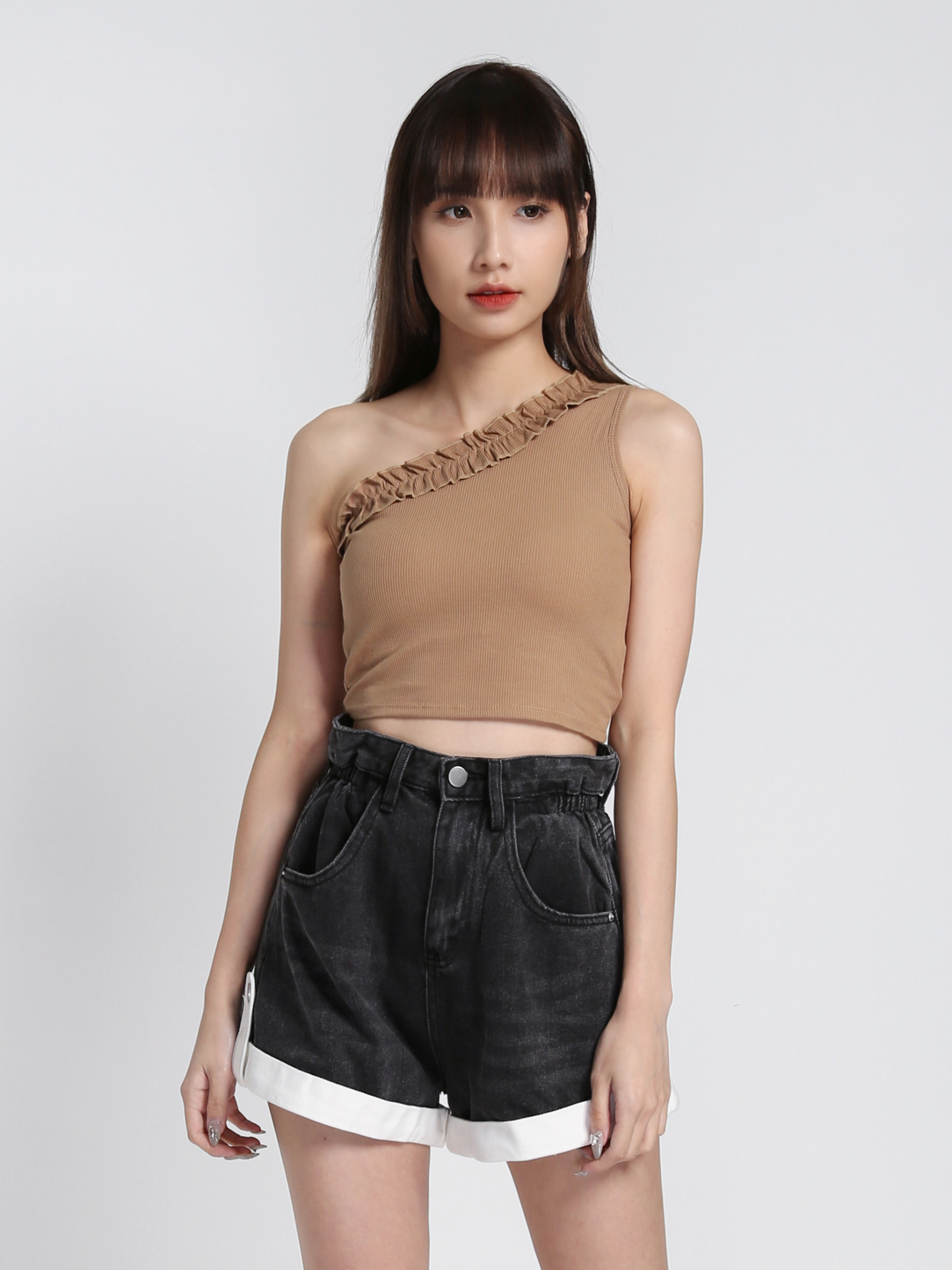 Single Shoulder Top 27543