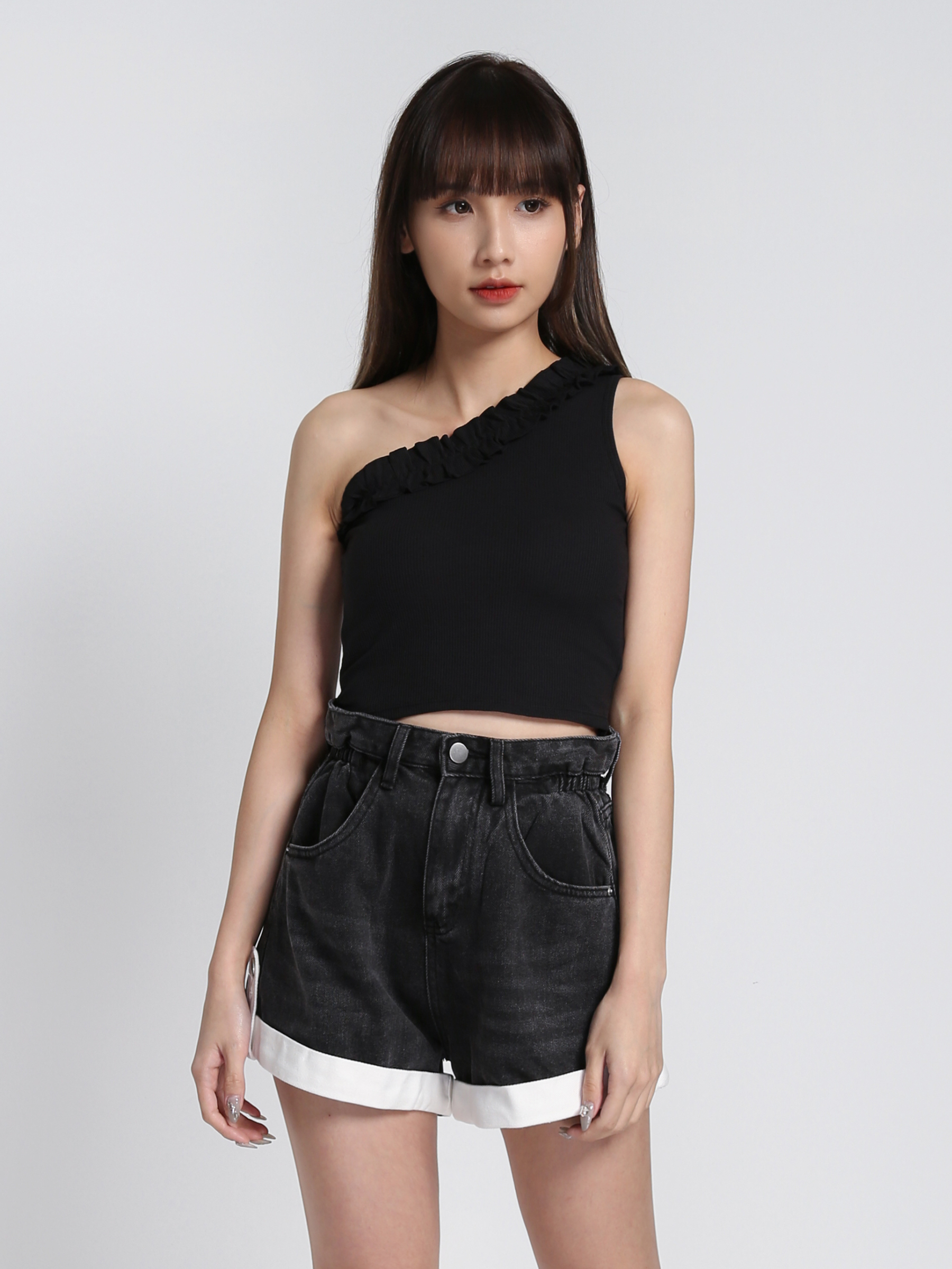 Single Shoulder Top 27543