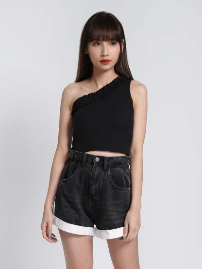 Single Shoulder Top 27543