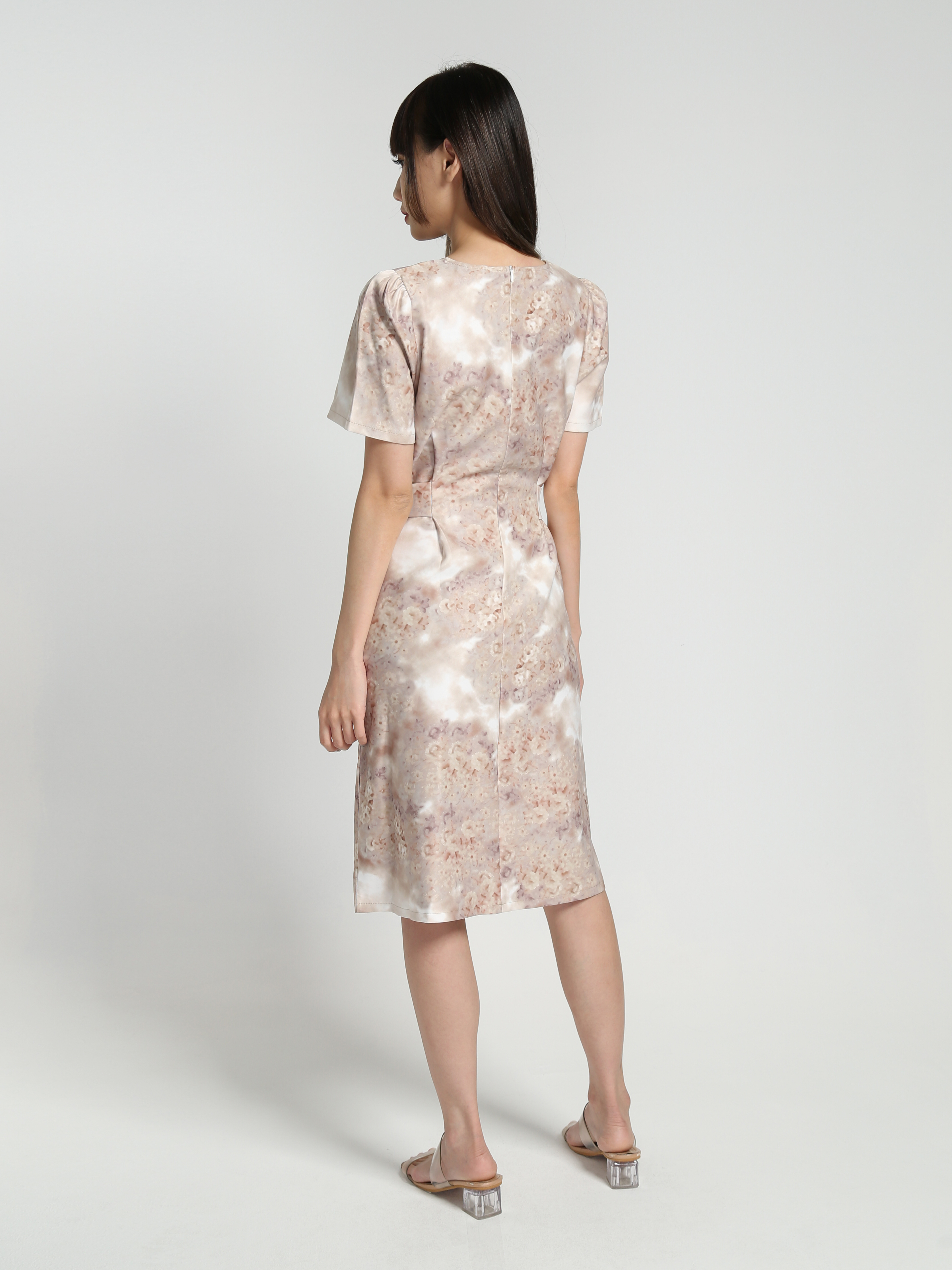 Eyelet Short Sleeve Dress 27551