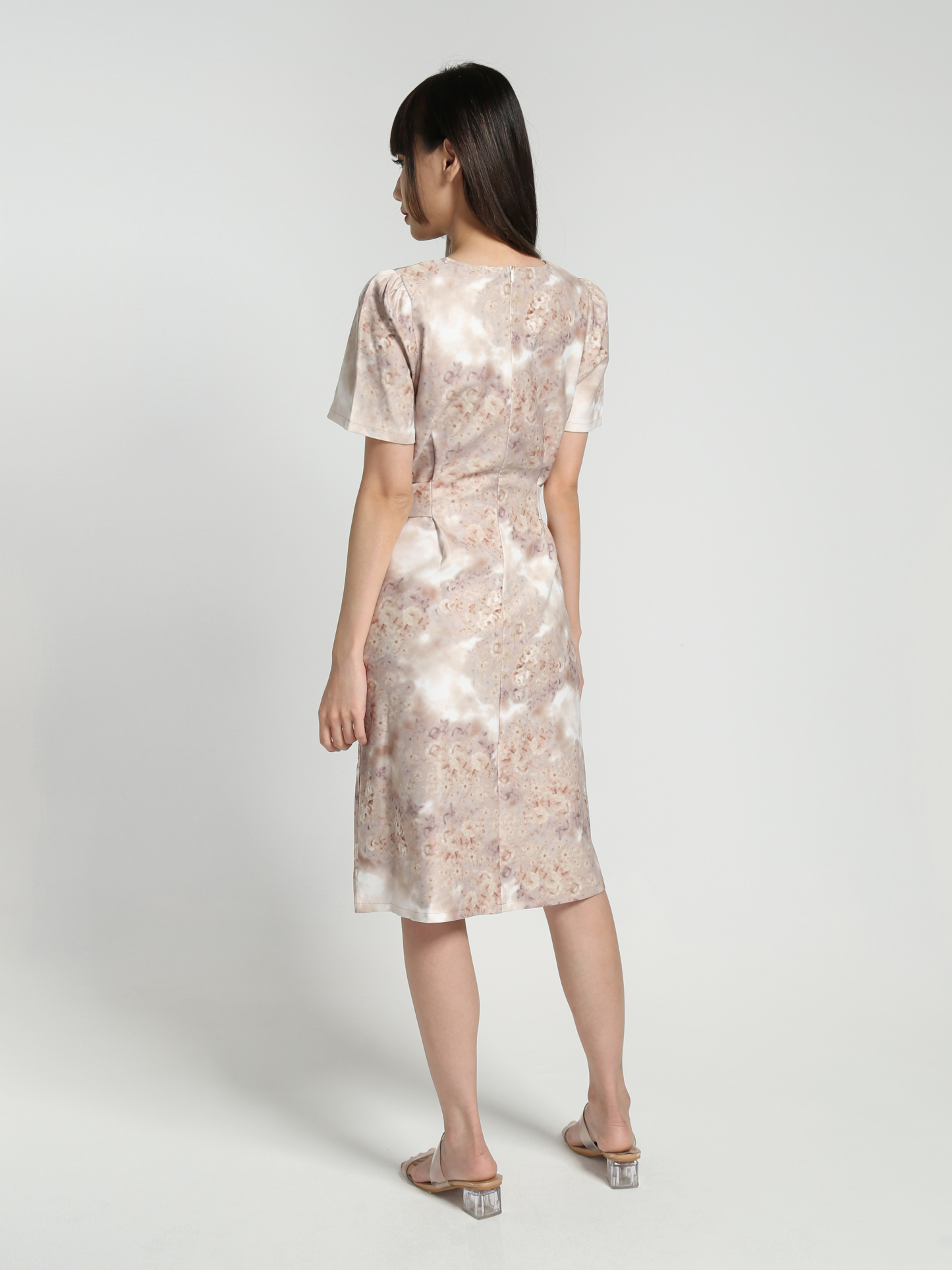 Eyelet Short Sleeve Dress 27551