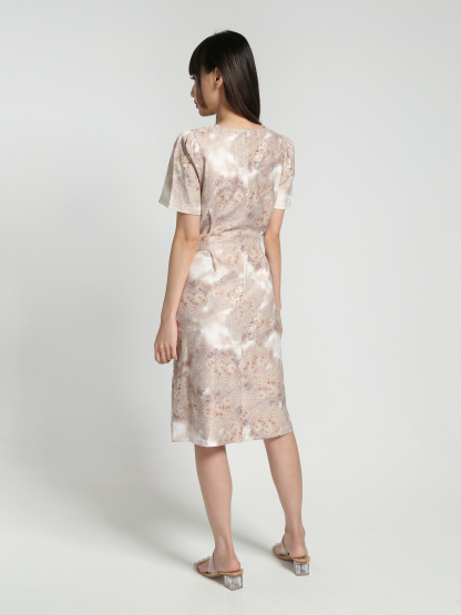 Eyelet Short Sleeve Dress 27551