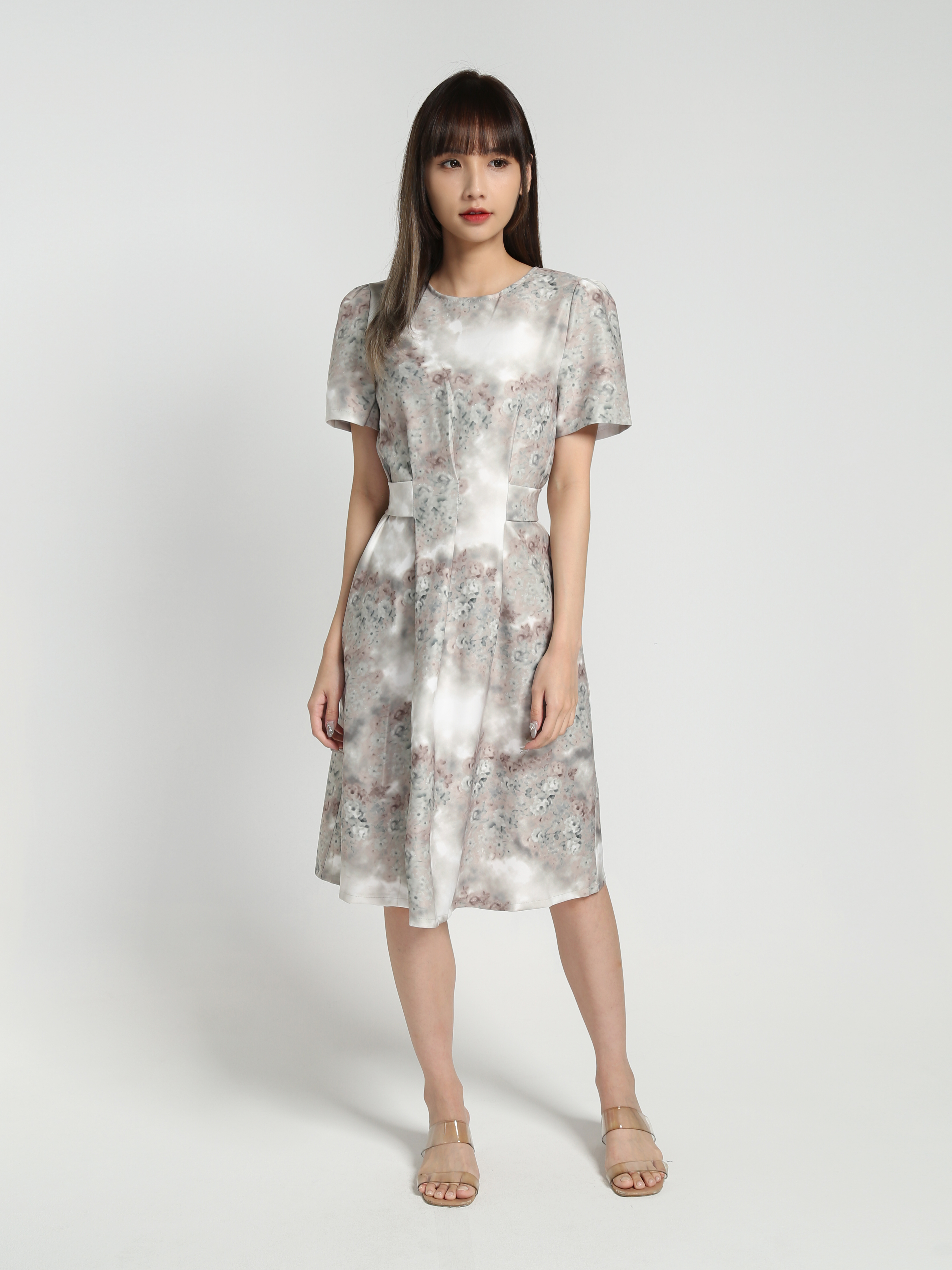 Eyelet Short Sleeve Dress 27551