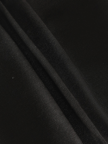 Knitted Front Decorative Button Top 27689