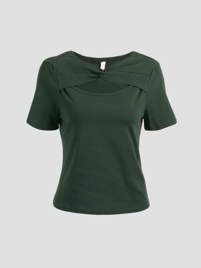 Front Twist With Hole Top 27729